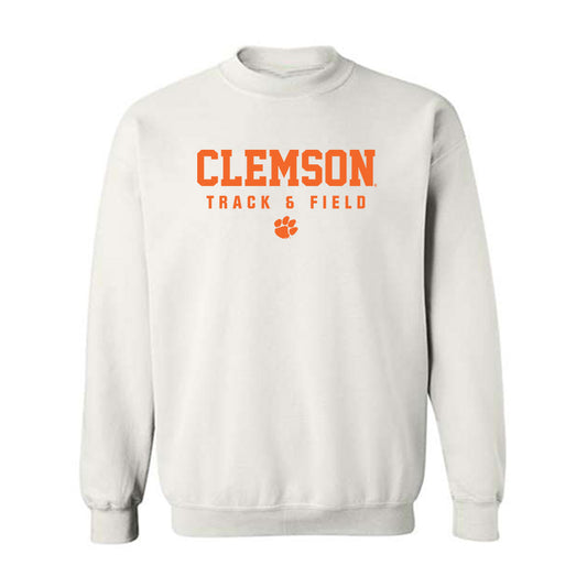 Clemson - NCAA Women's Track & Field : Silvia Jelelgo - Classic Shersey Crewneck Sweatshirt-0