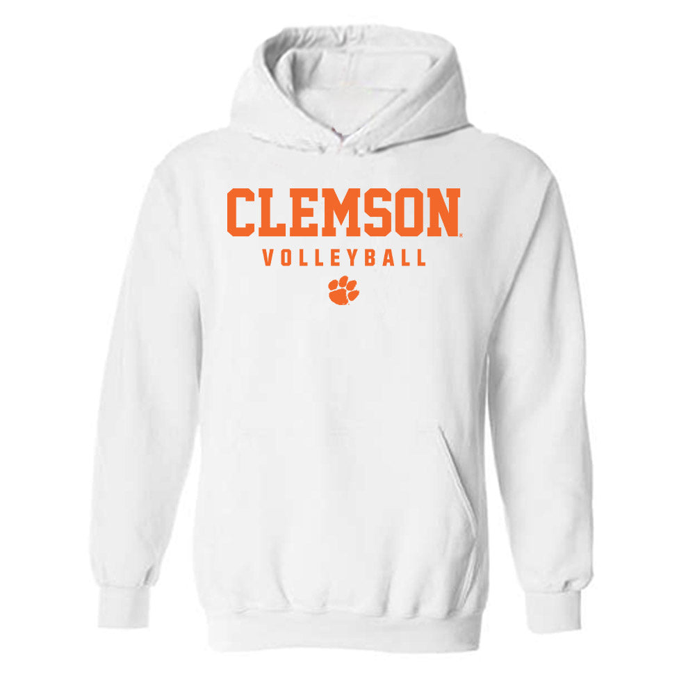 Clemson - NCAA Women's Volleyball : Kennedy Wagner - Classic Shersey Hooded Sweatshirt-0