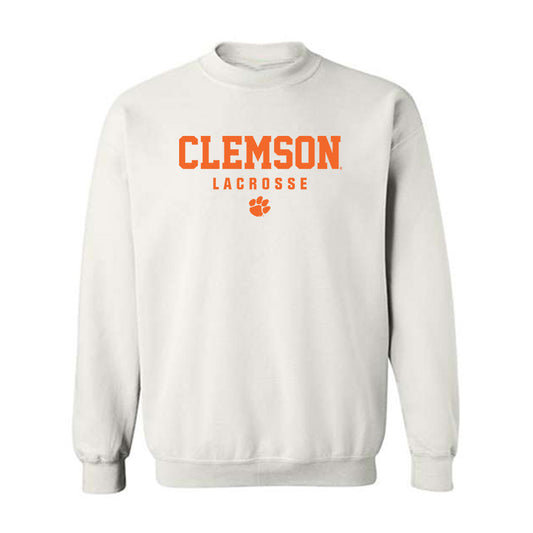 Clemson - NCAA Women's Lacrosse : Shannon Brazier - Classic Shersey Crewneck Sweatshirt-0