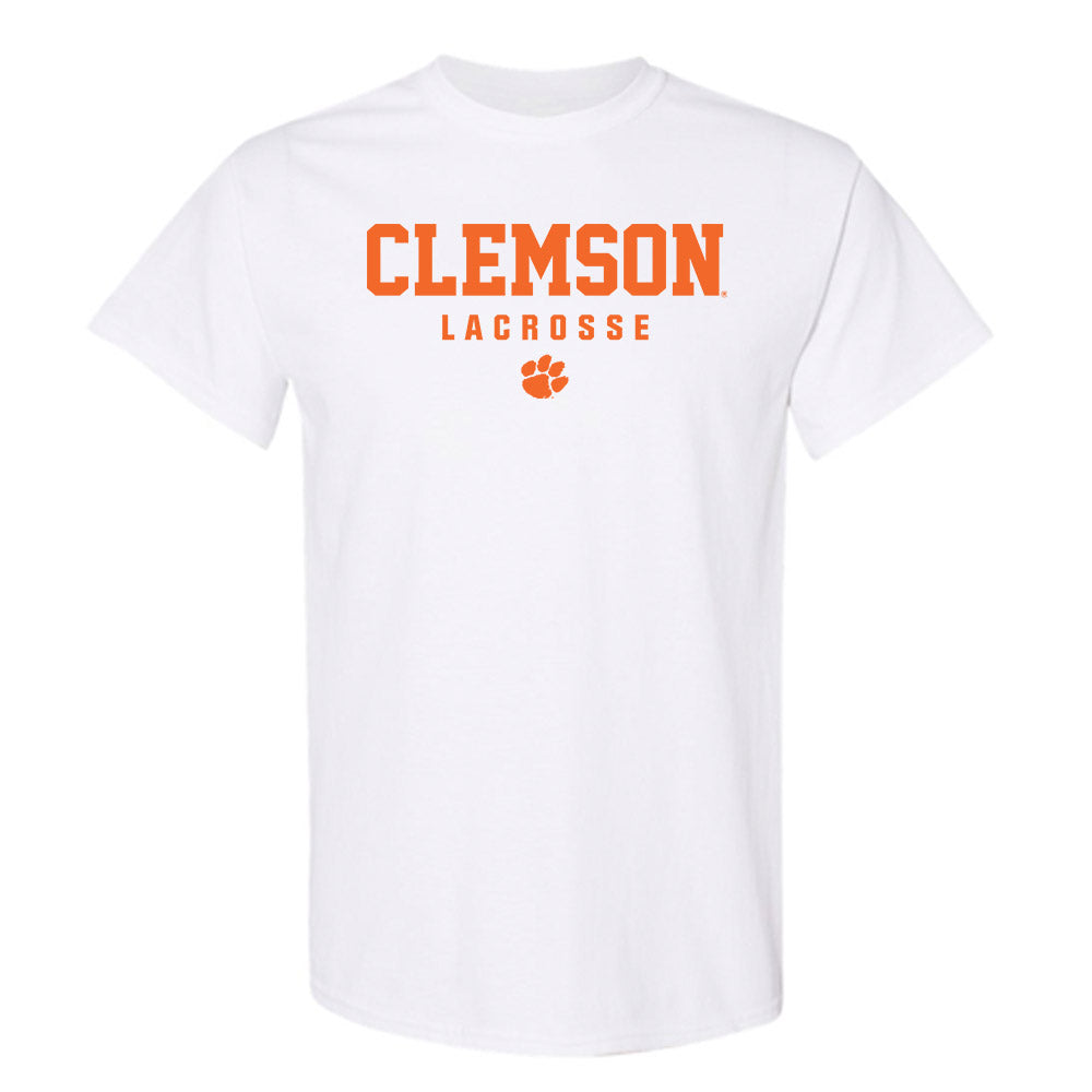 Clemson - NCAA Women's Lacrosse : Summer Agostino - Classic Shersey T-Shirt-0