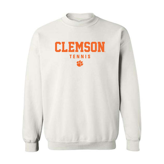 Clemson - NCAA Women's Tennis : Artemis Aslanisvili - Classic Shersey Crewneck Sweatshirt-0