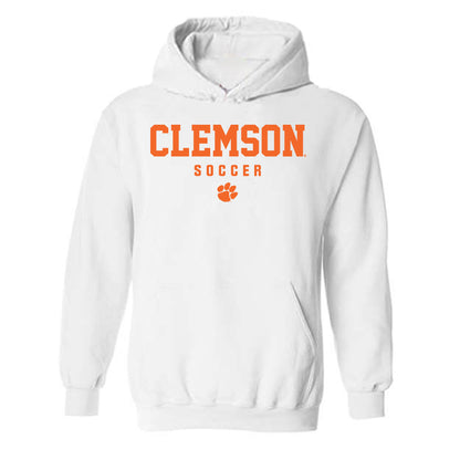 Clemson - NCAA Women's Soccer : Neely Kerr - Classic Shersey Hooded Sweatshirt-0
