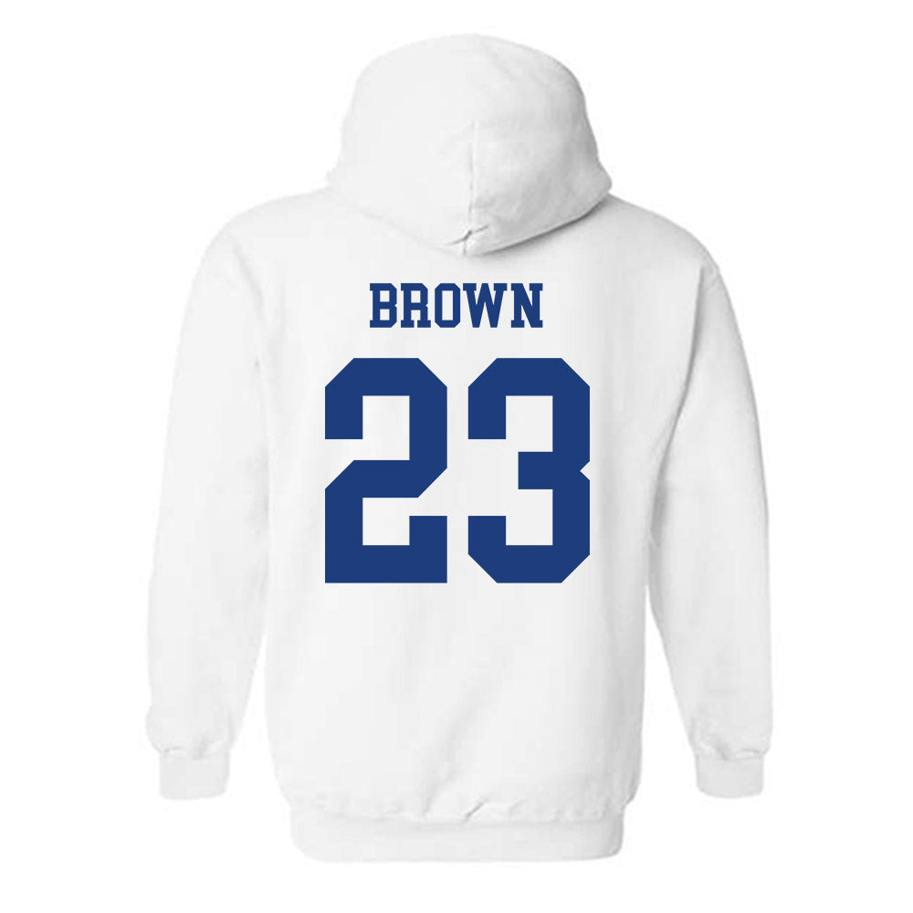 Florida - NCAA Men's Basketball : AJ Brown - Hooded Sweatshirt-1