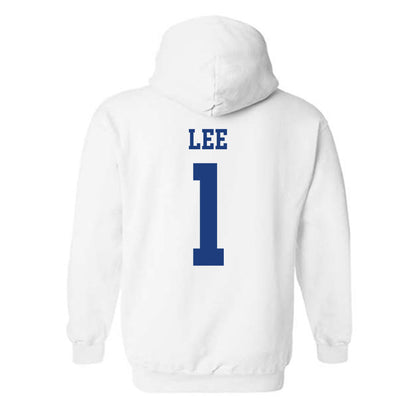 Florida - NCAA Men's Basketball : Xaivian Lee - Hooded Sweatshirt-1