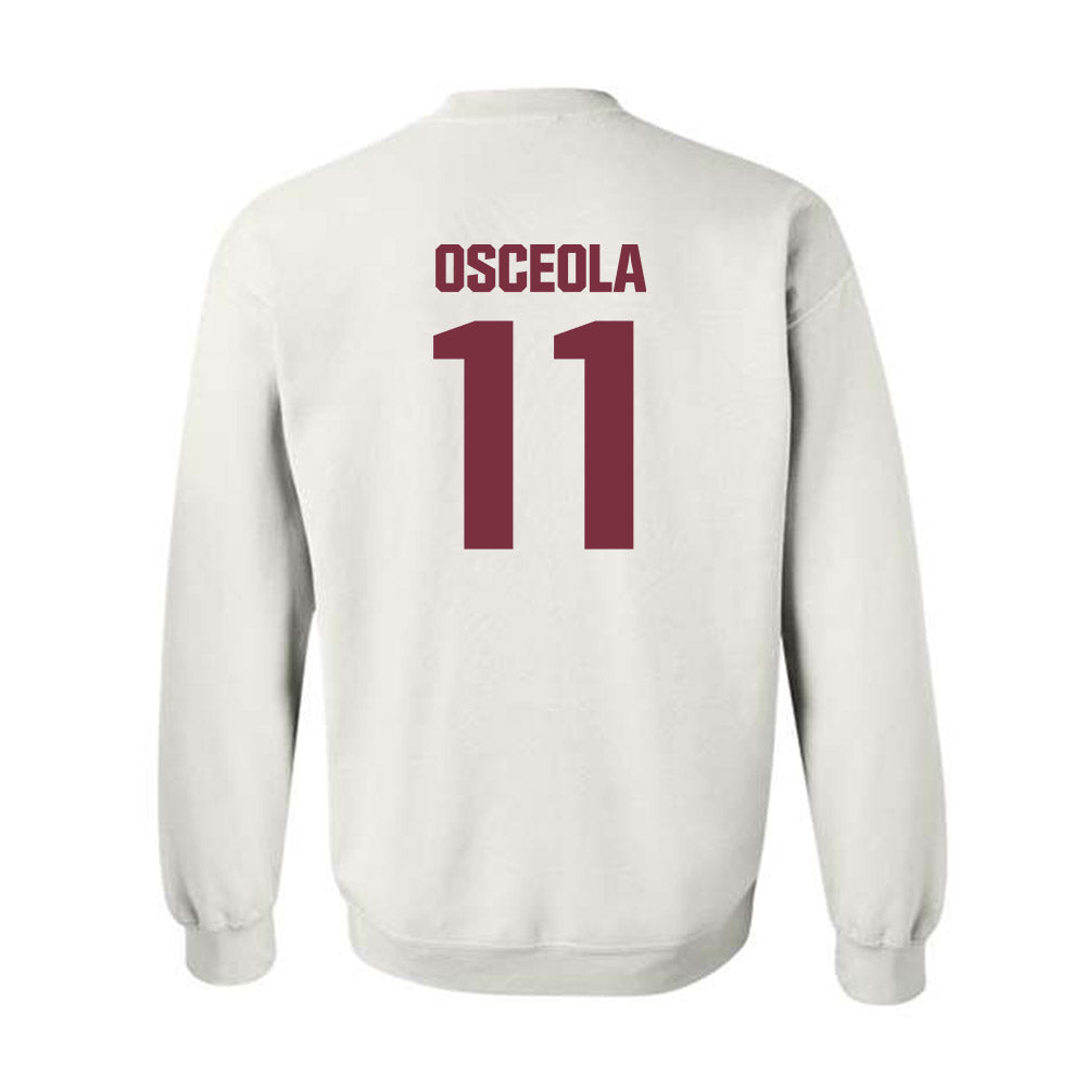 FSU - NCAA Men's Basketball : Xavier Osceola - Generic Shersey Crewneck Sweatshirt-1
