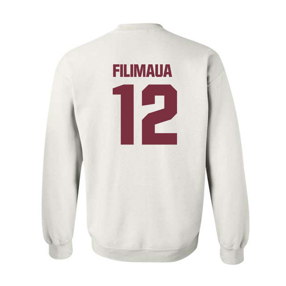 FSU - NCAA Women's Volleyball : Kyleene Filimaua - Generic Shersey Crewneck Sweatshirt-1