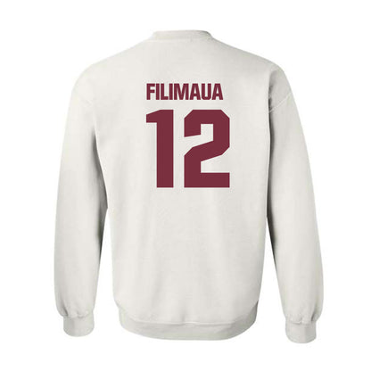 FSU - NCAA Women's Volleyball : Kyleene Filimaua - Generic Shersey Crewneck Sweatshirt-1