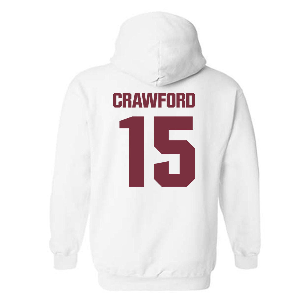 FSU - NCAA Men's Basketball : Jalen Crawford - Generic Shersey Hooded Sweatshirt-1