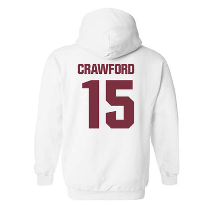 FSU - NCAA Men's Basketball : Jalen Crawford - Generic Shersey Hooded Sweatshirt-1