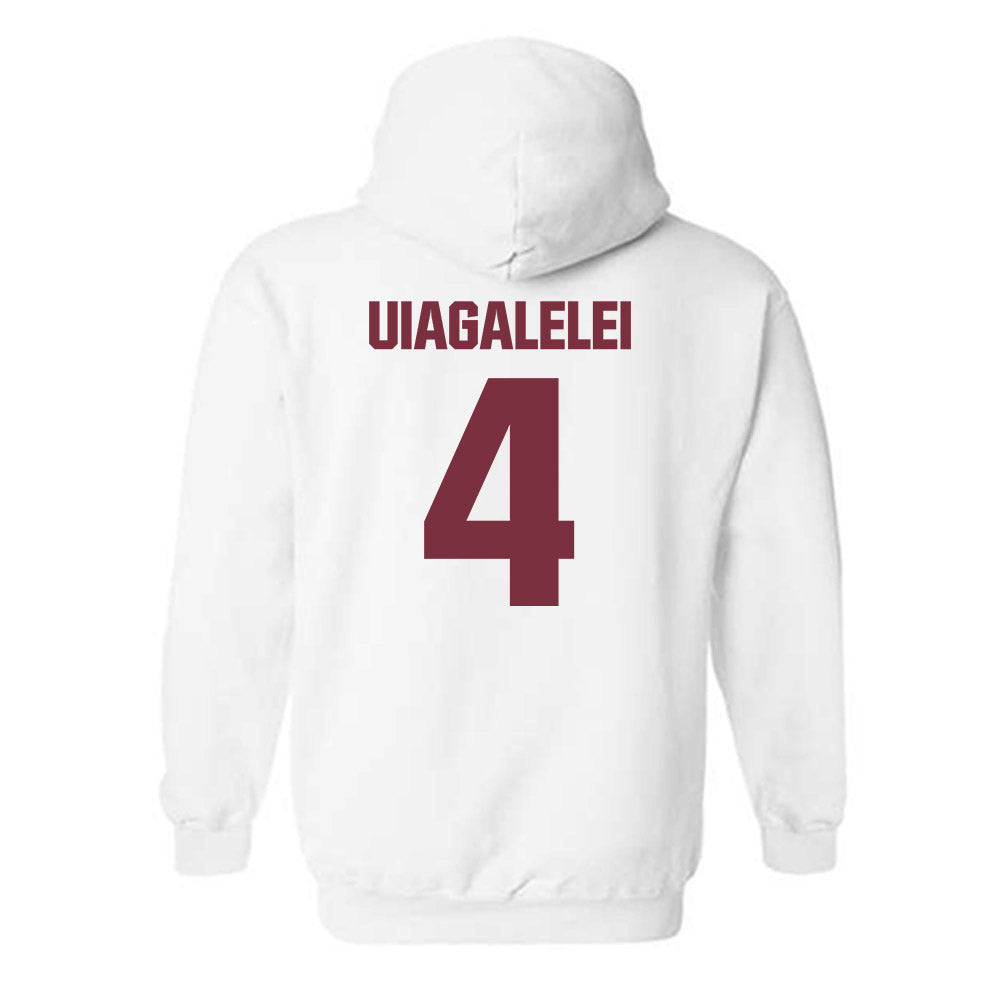 FSU - NCAA Football : DJ Uiagalelei - Generic Shersey Hooded Sweatshirt-1