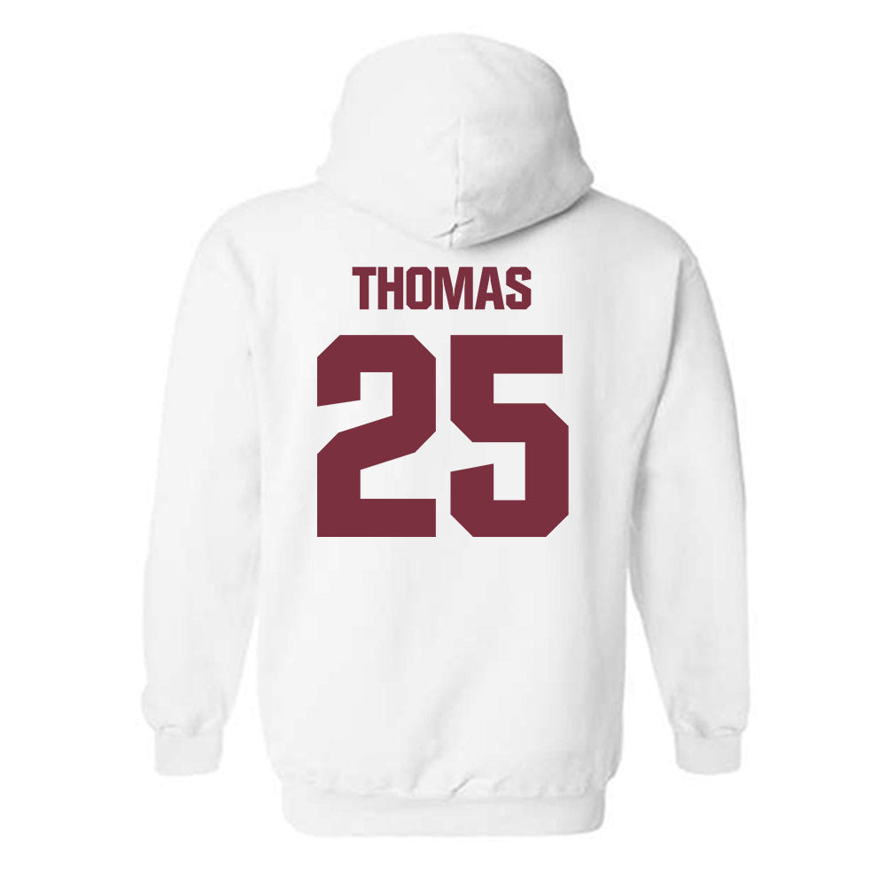 FSU - NCAA Men's Basketball : Justin Thomas - Generic Shersey Hooded Sweatshirt-1