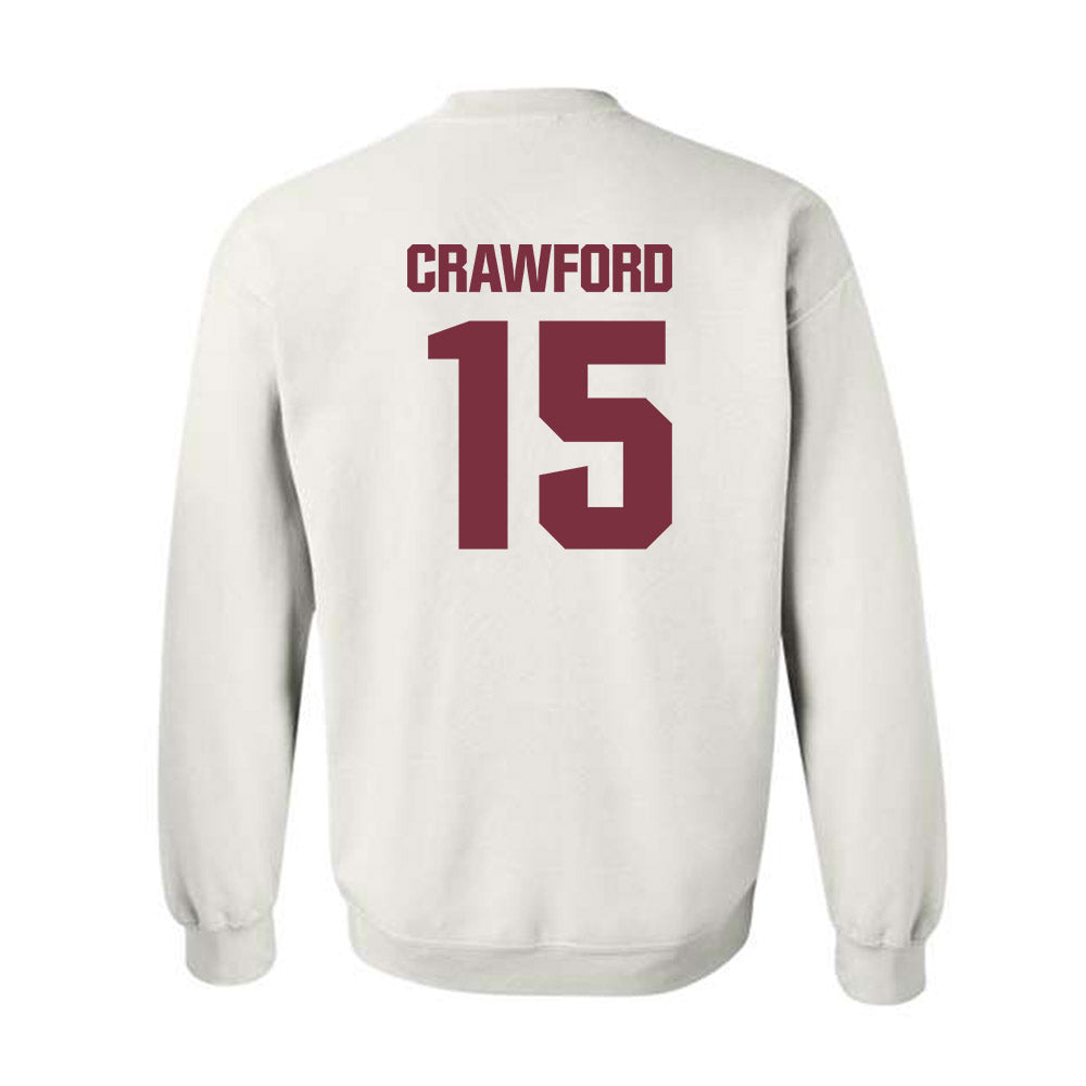 FSU - NCAA Men's Basketball : Jalen Crawford - Generic Shersey Crewneck Sweatshirt-1
