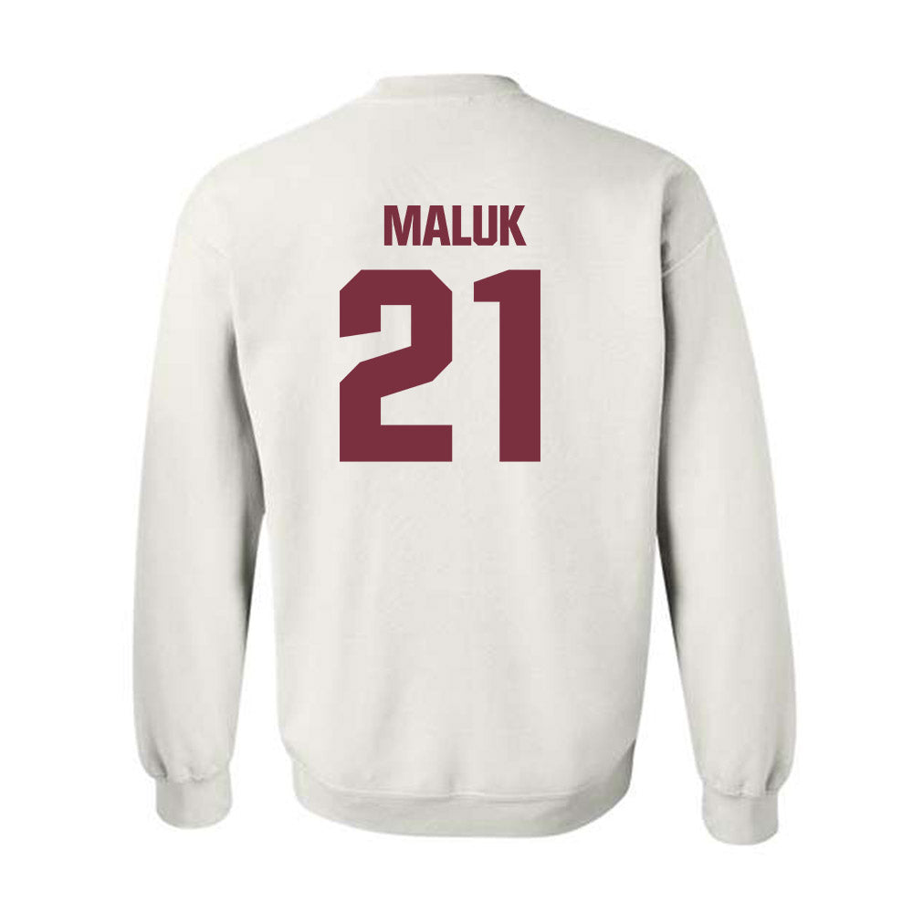 FSU - NCAA Men's Basketball : Alier Maluk - Generic Shersey Crewneck Sweatshirt-1