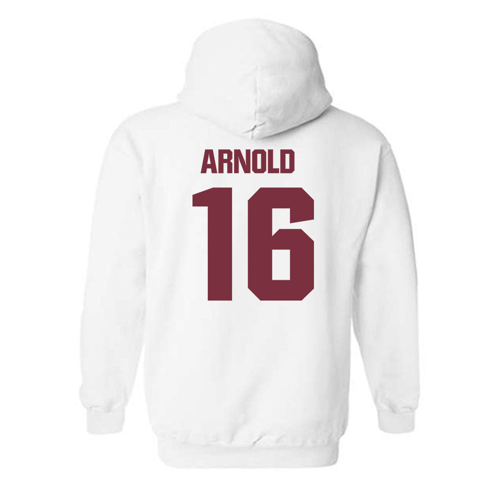 FSU - NCAA Baseball : Jamie Arnold - Generic Shersey Hooded Sweatshirt-1