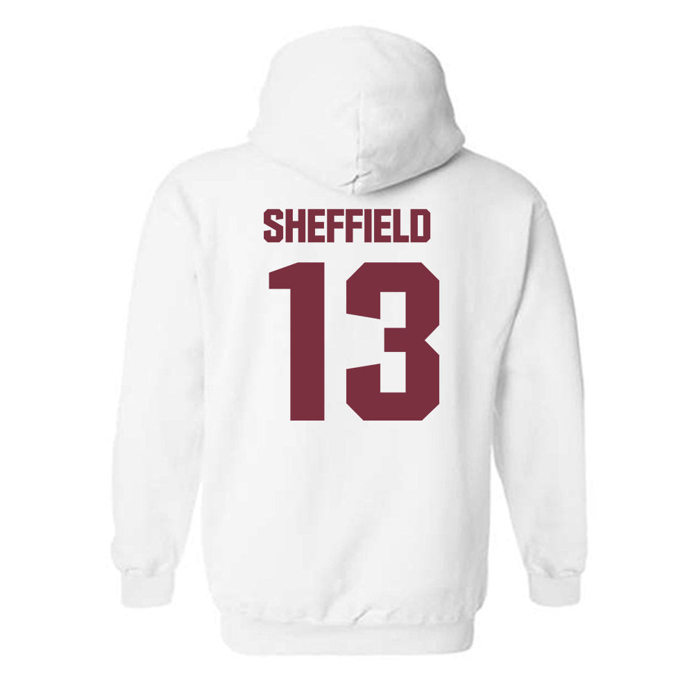 FSU - NCAA Baseball : Noah Sheffield - Generic Shersey Hooded Sweatshirt-1