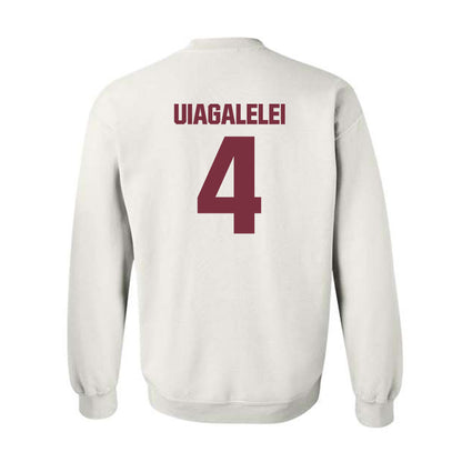 FSU - NCAA Football : DJ Uiagalelei - Generic Shersey Crewneck Sweatshirt-1