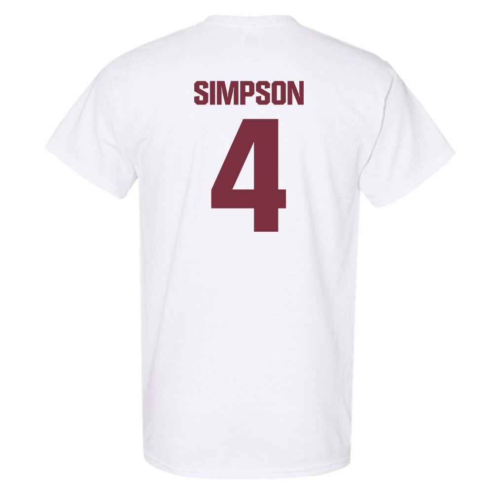 FSU - NCAA Men's Basketball : Jason Simpson - Generic Shersey T-Shirt-1