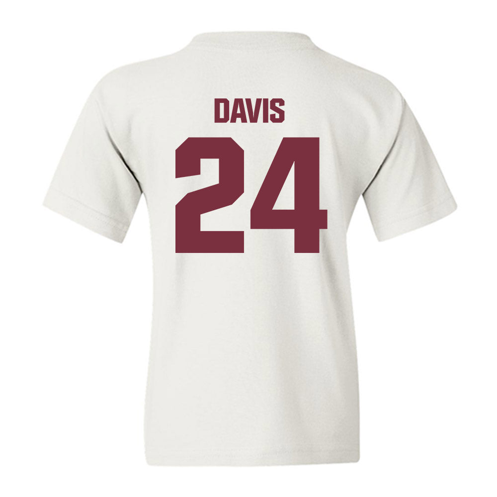 FSU - NCAA Women's Basketball : Pania Davis - Generic Shersey Youth T-Shirt-1