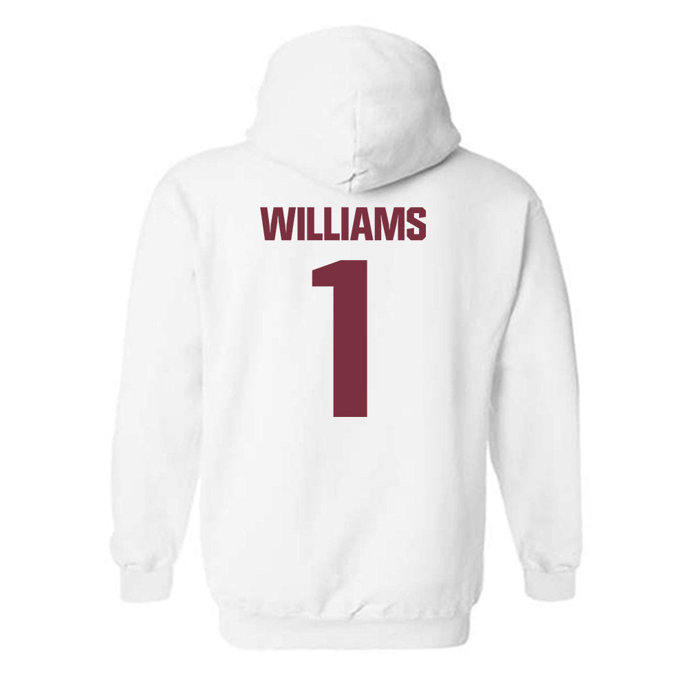 FSU - NCAA Baseball : Chase Williams - Generic Shersey Hooded Sweatshirt-1