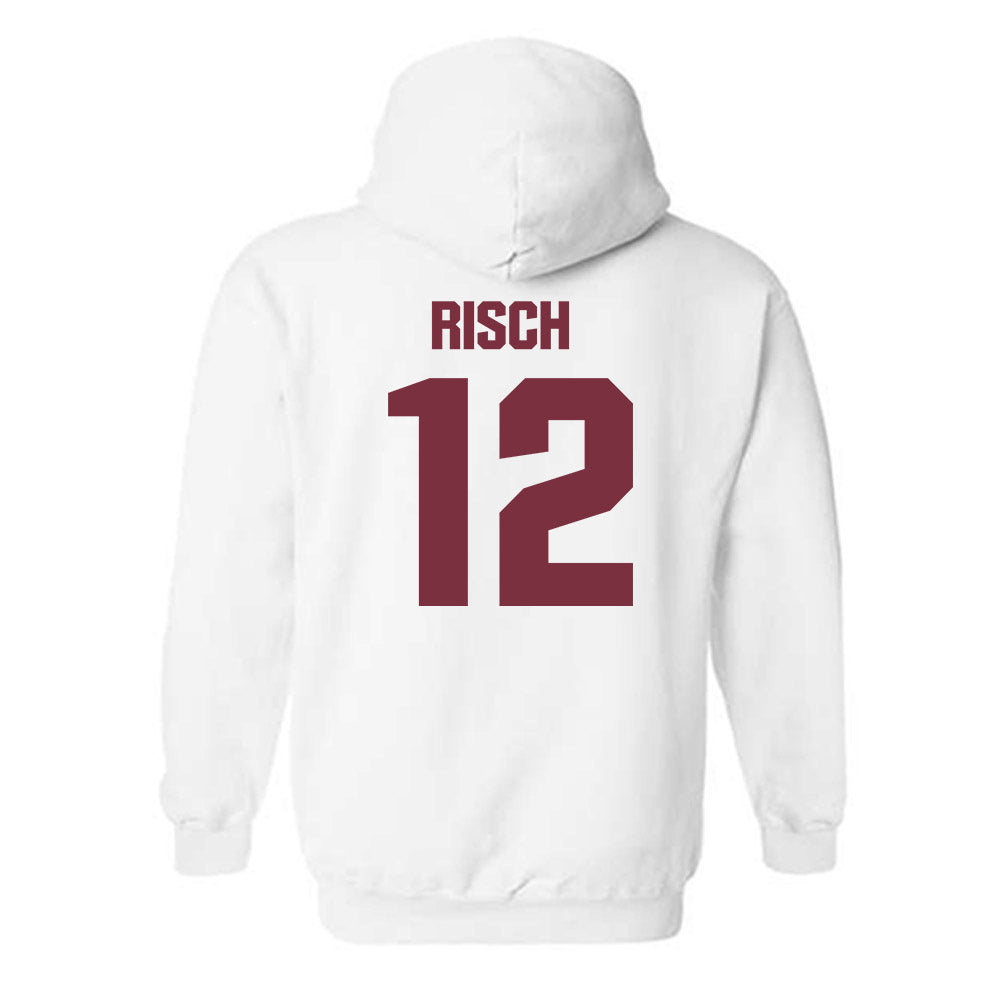 FSU - NCAA Women's Basketball : Emma Risch - Generic Shersey Hooded Sweatshirt-1