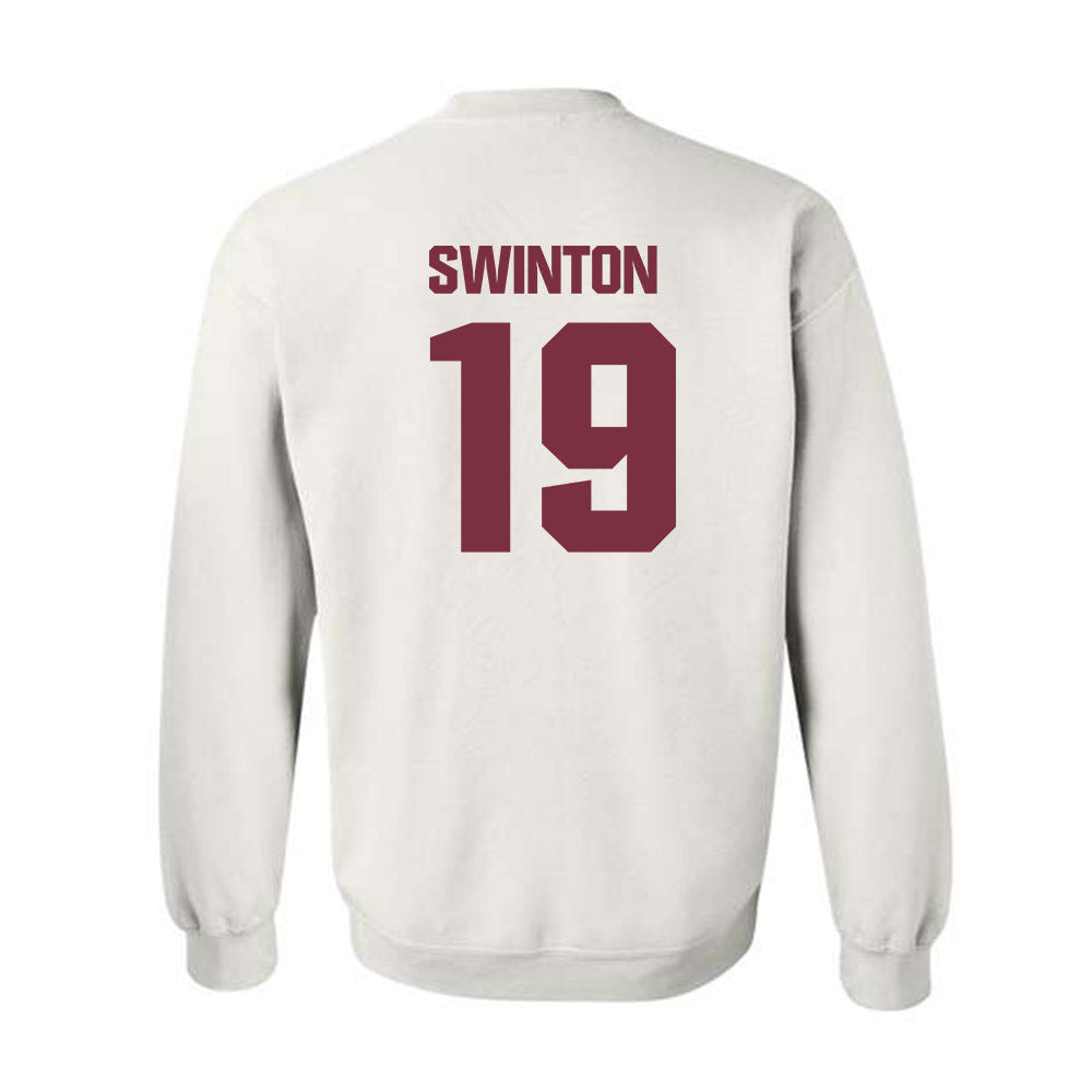 FSU - NCAA Men's Basketball : AJ Swinton - Generic Shersey Crewneck Sweatshirt-1
