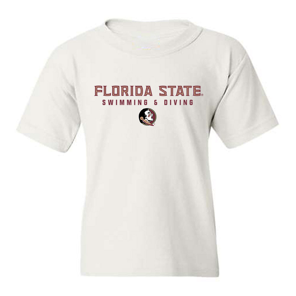 FSU - NCAA Men's Swimming & Diving : Noah Turner - Generic Shersey Youth T-Shirt-0