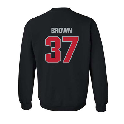 Georgia - NCAA Baseball : Zachary Brown - Classic Shersey Crewneck Sweatshirt-1