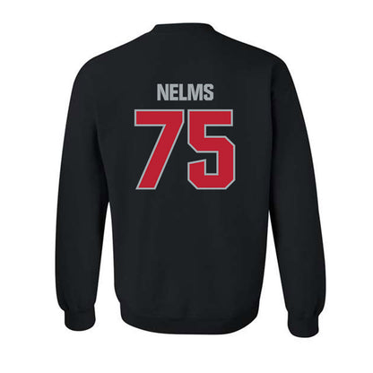 Georgia - NCAA Football : Tate Nelms - Classic Shersey Crewneck Sweatshirt-1