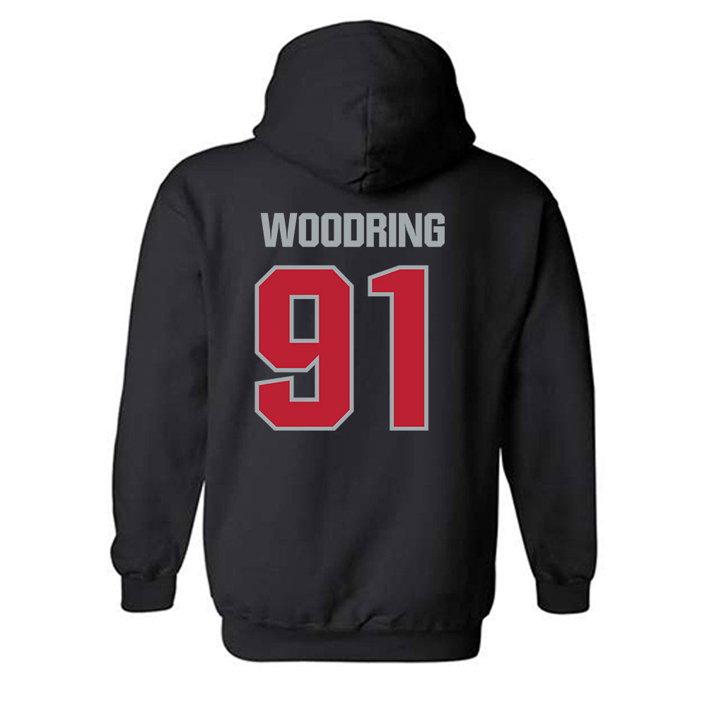 Georgia - NCAA Football : Peyton Woodring - Classic Shersey Hooded Sweatshirt-1