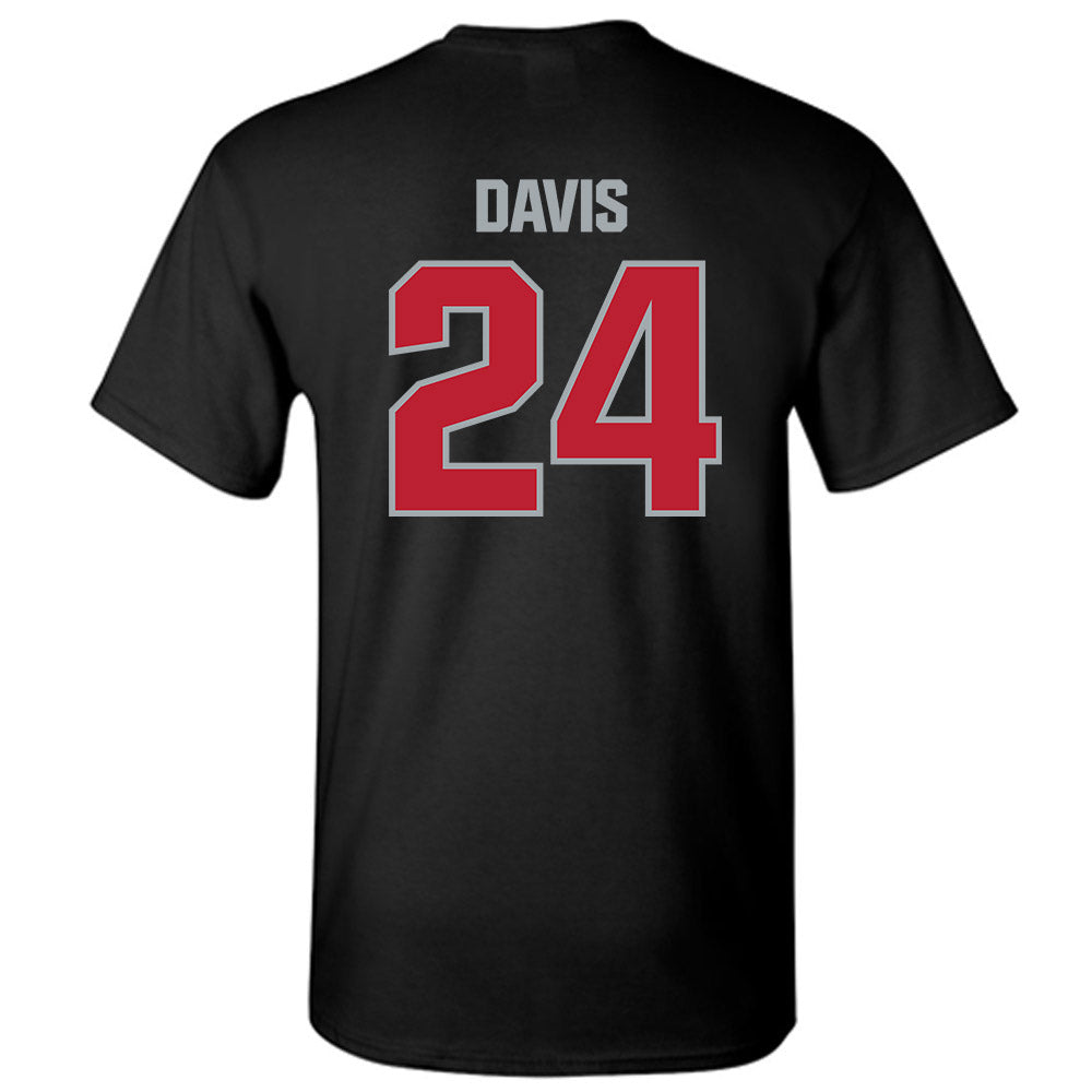 Georgia - NCAA Women's Basketball : Indya Davis - Classic Shersey T-Shirt-1