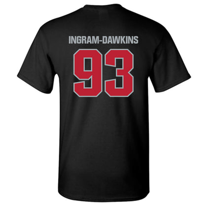 Georgia - NCAA Football : Tyrion Ingram-Dawkins - Classic Shersey T-Shirt-1