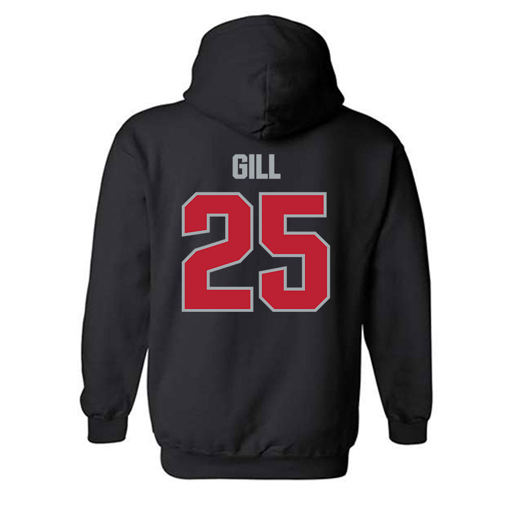 Georgia - NCAA Football : Collin Gill - Classic Shersey Hooded Sweatshirt-1