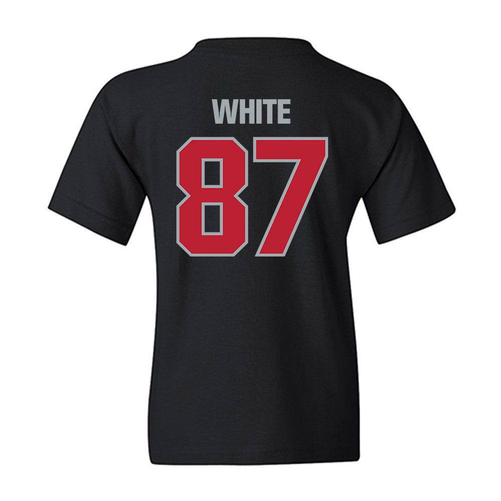 Georgia - NCAA Football : Jordan White - Classic Shersey Youth T-Shirt-1