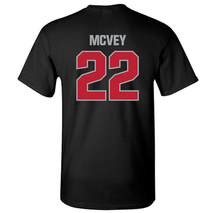 Georgia - NCAA Men's Basketball : Jackson McVey - Classic Shersey T-Shirt-1