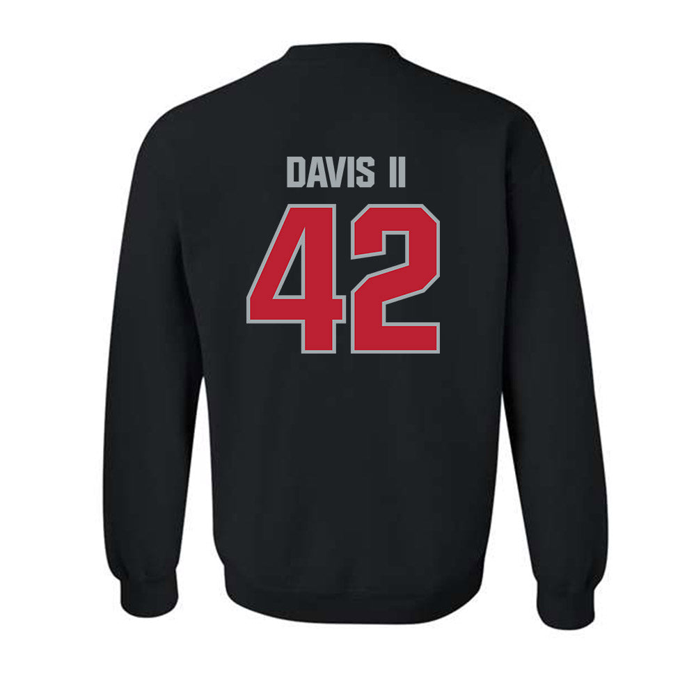Georgia - NCAA Baseball : Alton Davis II - Classic Shersey Crewneck Sweatshirt-1