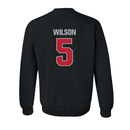 Georgia - NCAA Football : Raylen Wilson - Classic Shersey Crewneck Sweatshirt-1