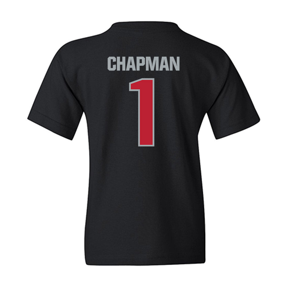 Georgia - NCAA Women's Basketball : Chloe Chapman - Classic Shersey Youth T-Shirt-1