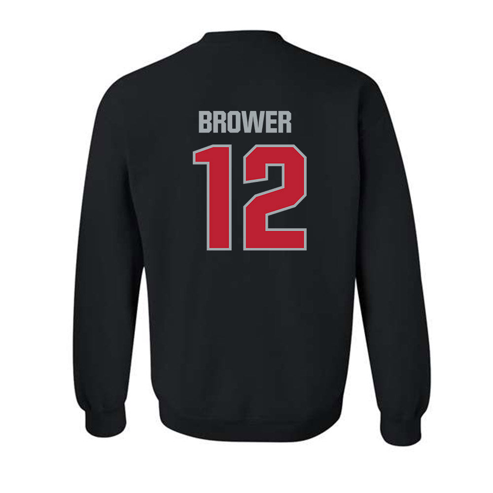 Georgia - NCAA Women's Volleyball : Clara Brower - Classic Shersey Crewneck Sweatshirt-1