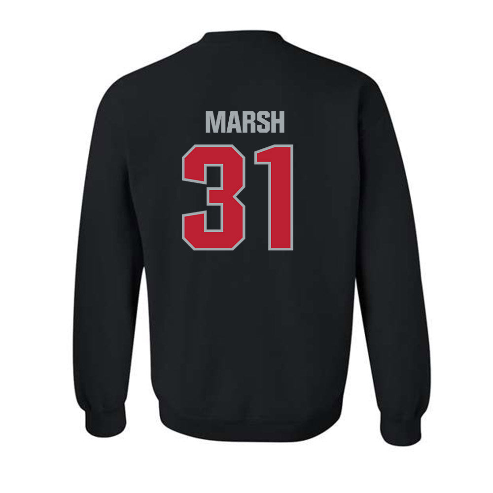 Georgia - NCAA Baseball : Chandler Marsh - Classic Shersey Crewneck Sweatshirt-1