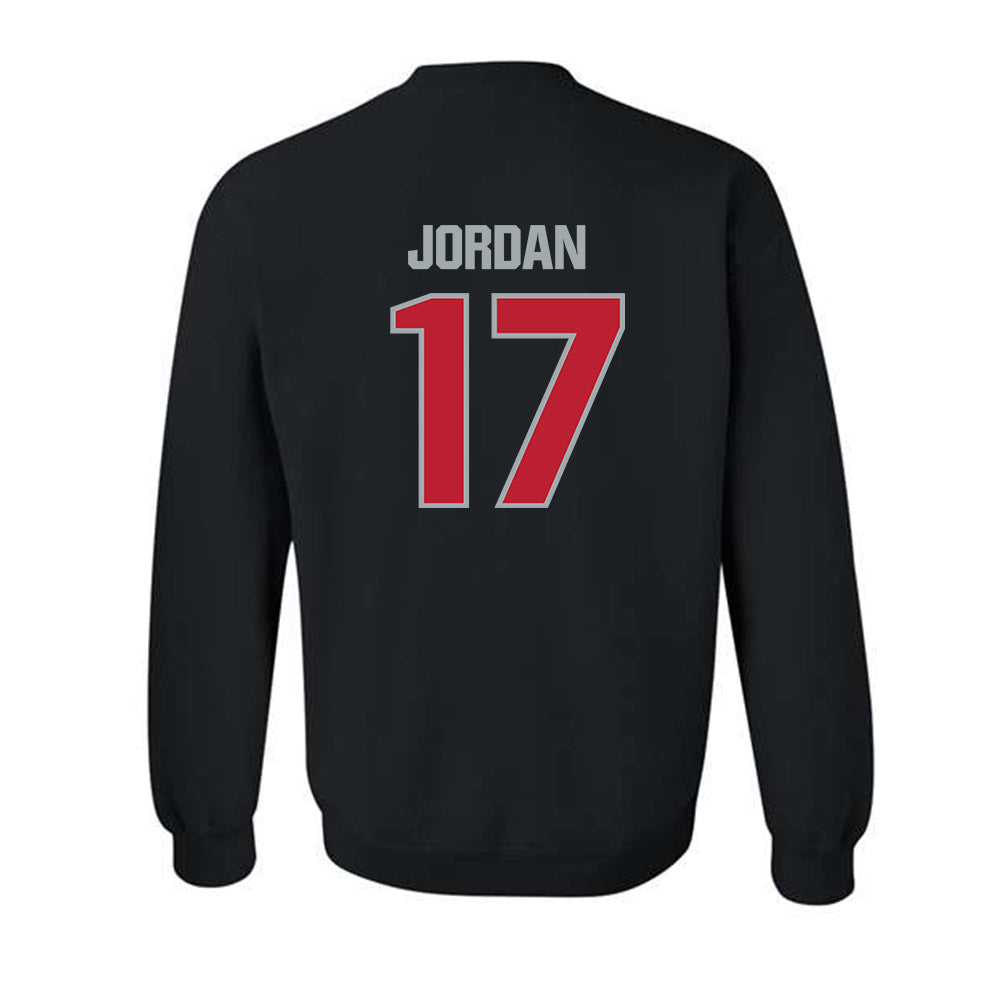 Georgia - NCAA Baseball : Logan Jordan - Classic Shersey Crewneck Sweatshirt-1