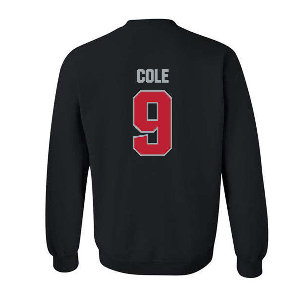Georgia - NCAA Football : Chris Cole - Classic Shersey Crewneck Sweatshirt-1