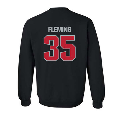 Georgia - NCAA Football : Jacob Fleming - Classic Shersey Crewneck Sweatshirt-1