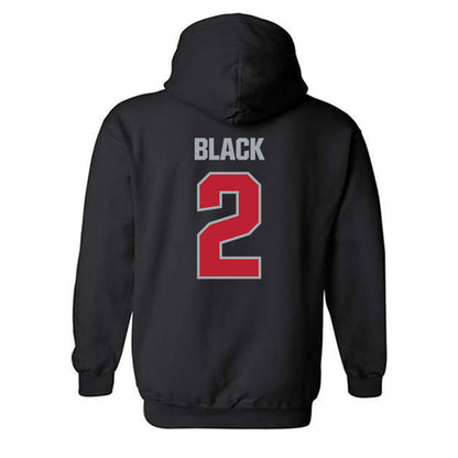Georgia - NCAA Baseball : Ryan Black - Classic Shersey Hooded Sweatshirt-1