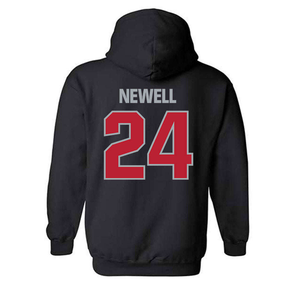 Georgia - NCAA Men's Basketball : Jaden Newell - Classic Shersey Hooded Sweatshirt-1