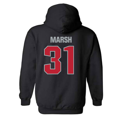 Georgia - NCAA Baseball : Chandler Marsh - Classic Shersey Hooded Sweatshirt-1