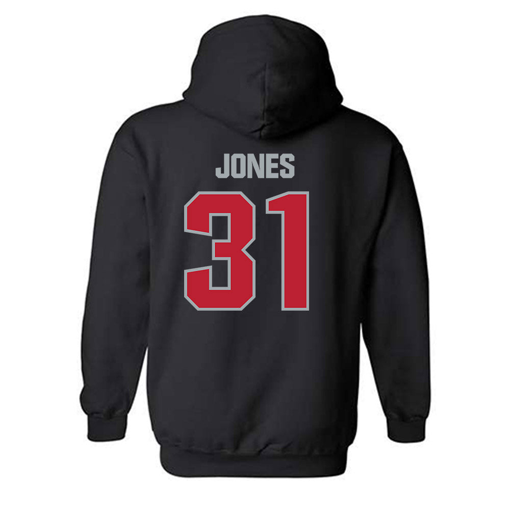 Georgia - NCAA Football : Kyron Jones - Classic Shersey Hooded Sweatshirt-1