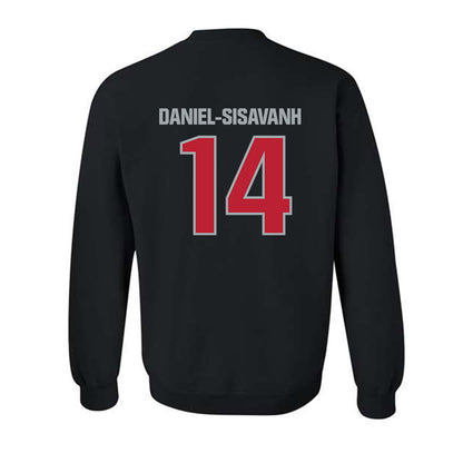 Georgia - NCAA Football : David Daniel-Sisavanh - Classic Shersey Crewneck Sweatshirt-1