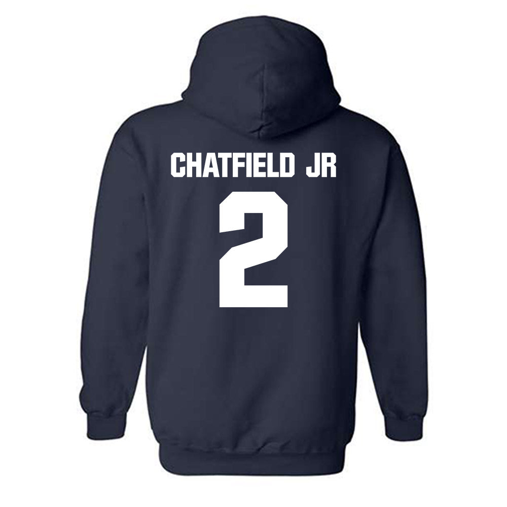 Georgia Tech - NCAA Men's Basketball : Eric Chatfield Jr - Classic Shersey Hooded Sweatshirt-1