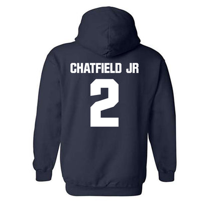 Georgia Tech - NCAA Men's Basketball : Eric Chatfield Jr - Classic Shersey Hooded Sweatshirt-1
