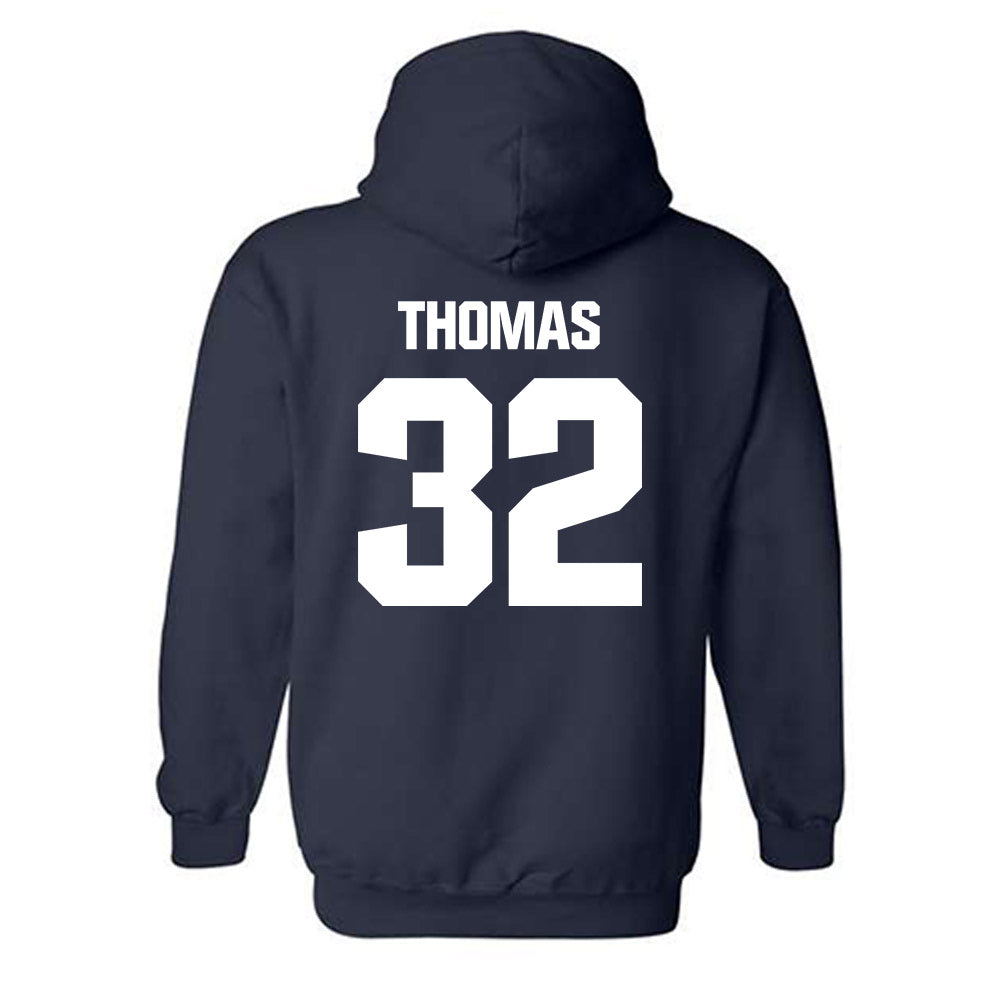Georgia Tech - NCAA Women's Basketball : D'Asia Thomas - Classic Shersey Hooded Sweatshirt-1